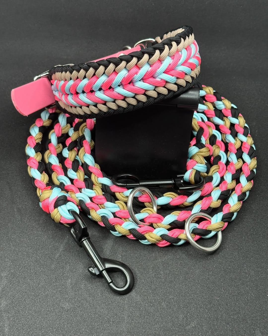 Set - Leine & Halsband - Candy Twist