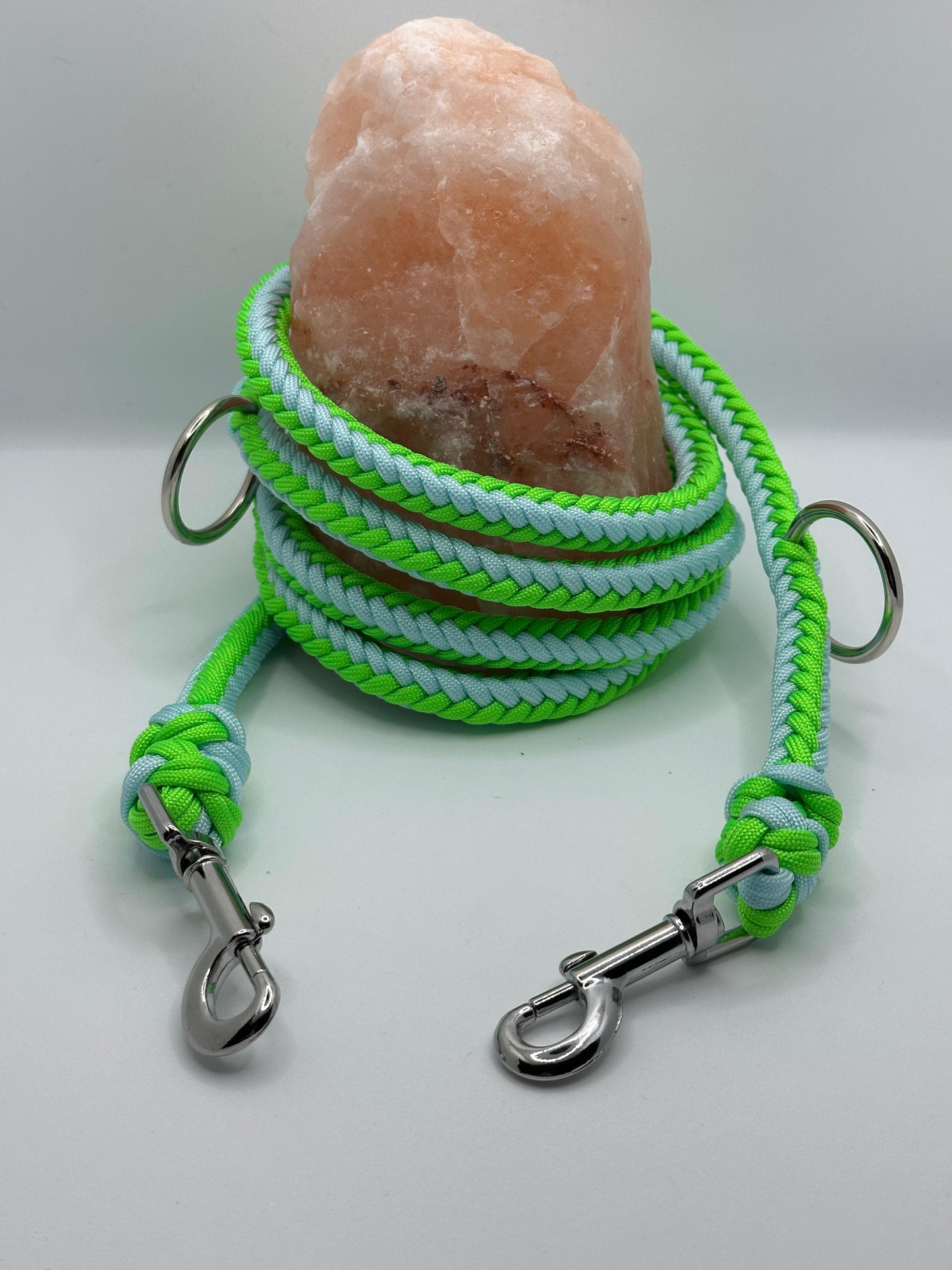 Leine - Green Herringbone